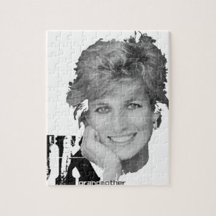 Kunglig bebis - Diana Princess Pussel
