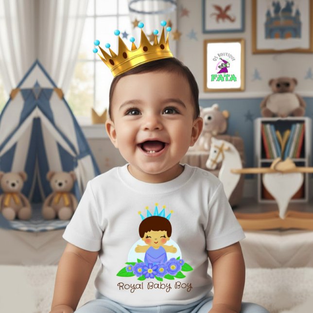 Kunglig bebispojke t shirt (Skapare uppladdad)