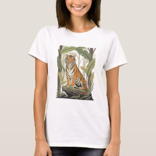 Kunglig Bengalisk Tiger T-shirt