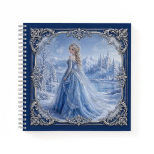 Kunglig blå prinsessa fantasi