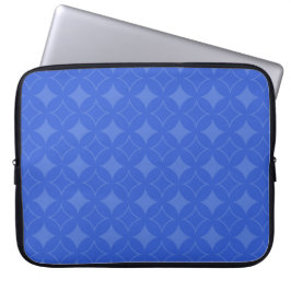 Kunglig blå shippo-mönster laptop sleeve