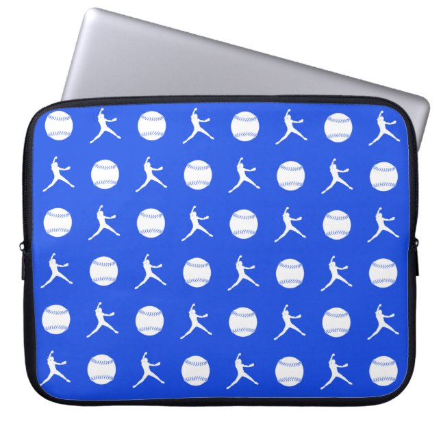 Kunglig blåttFastpitch laptop sleeve (Framsidan)
