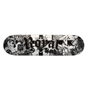 Kunglig blodSkateboard Skateboard Bräda 20,5 Cm