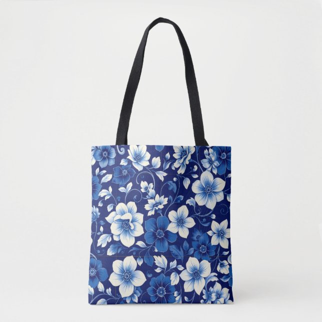 kunglig botanisk totebag tygkasse (Framsida)