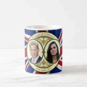 Kunglig bröllopmugg kaffemugg