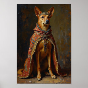 Kunglig Carolina Hundporträtt Poster