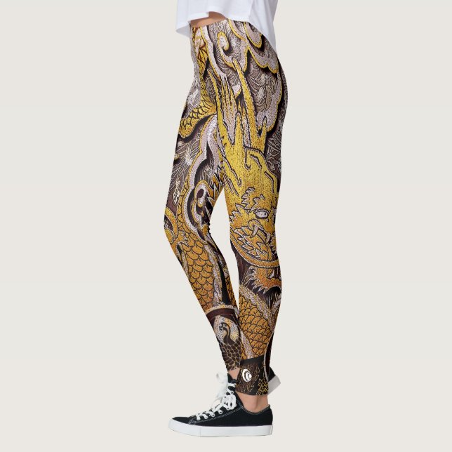 Kunglig drakeresning leggings (Vänster)