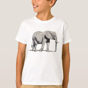 Kunglig Elefant Tee Shirt