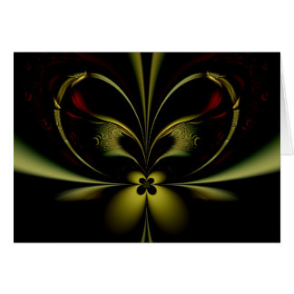 Kunglig fjäril III Hälsningskort