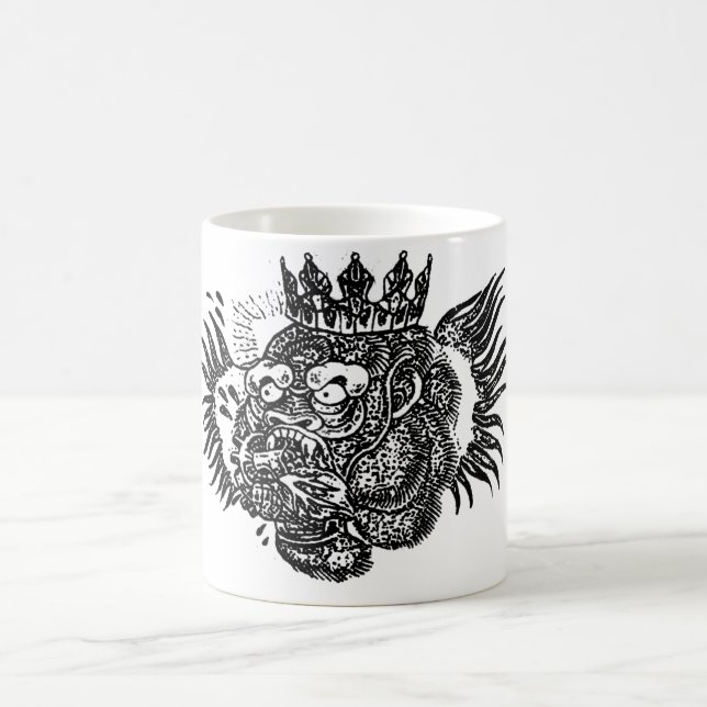 Kunglig gorilla kaffemugg (Center)