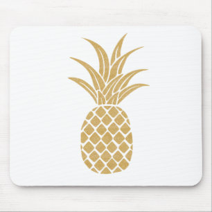 Kunglig Guld Ananas Musmatta