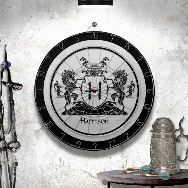 Kunglig Hästvapen Monogram Darttavla (Skapare uppladdad)