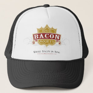 Kunglig hatt för baconsamhällelogotyp keps