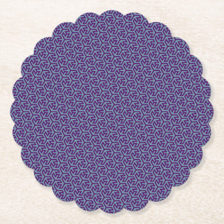 Kunglig Hexfläta Underlägg Papper