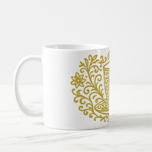 Kunglig kaffemugg med lyxklassisk mugg, 33 cl (Vänster)