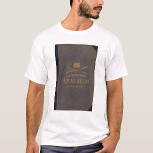 Kunglig kartbok av modern geografi t-shirt