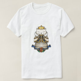 Kunglig katt schack dam pjäs  t shirt