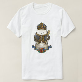 Kunglig katt schack löpare pjäs t shirt