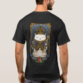 Kunglig katt schack löpare pjäs t shirt