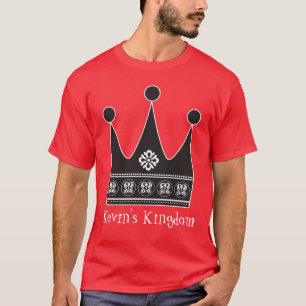 Kunglig krona för din roliga anpassningsbar för t shirt