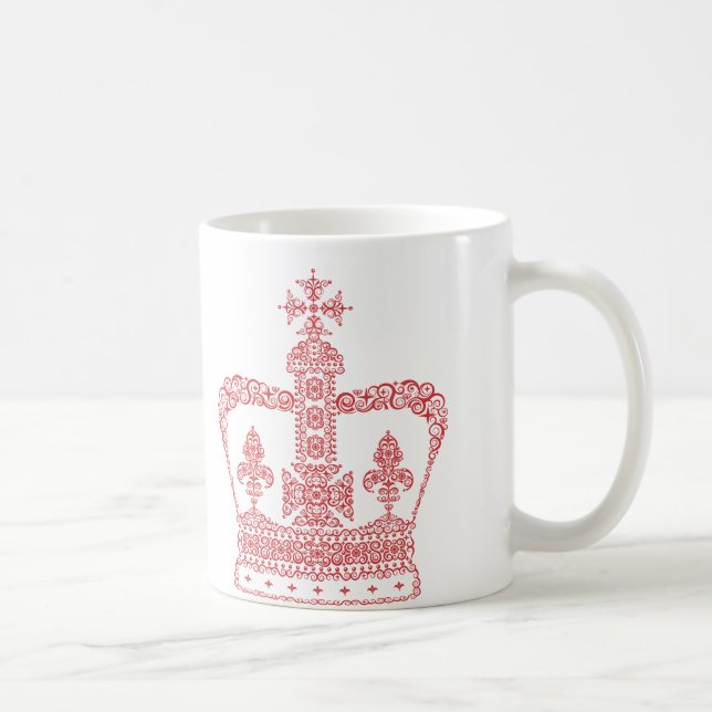 Kunglig krona kaffemugg (Höger)