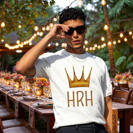 Kunglig Kronmonogram T-shirt