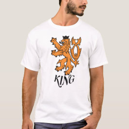 Kunglig Lejon Heraldisk Emblem | Royal Lion Krönin T Shirt