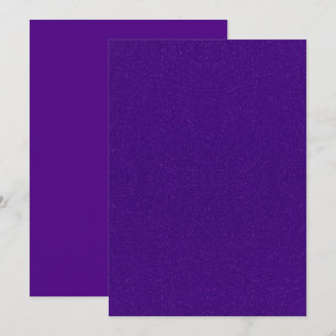 Kunglig Lila Glitter Platt Spara Datum Kort