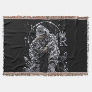Kunglig Mentalitet Diamant Streetwear Estetik Filt