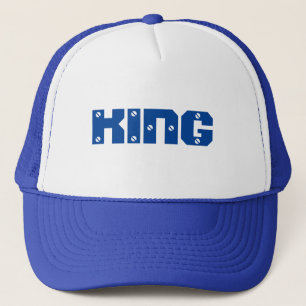 Kunglig mössa med anpassad text Trucker Hattar ell Keps