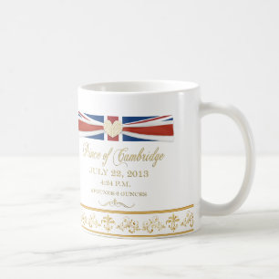 Kunglig mugg för leveransbabysouvenir