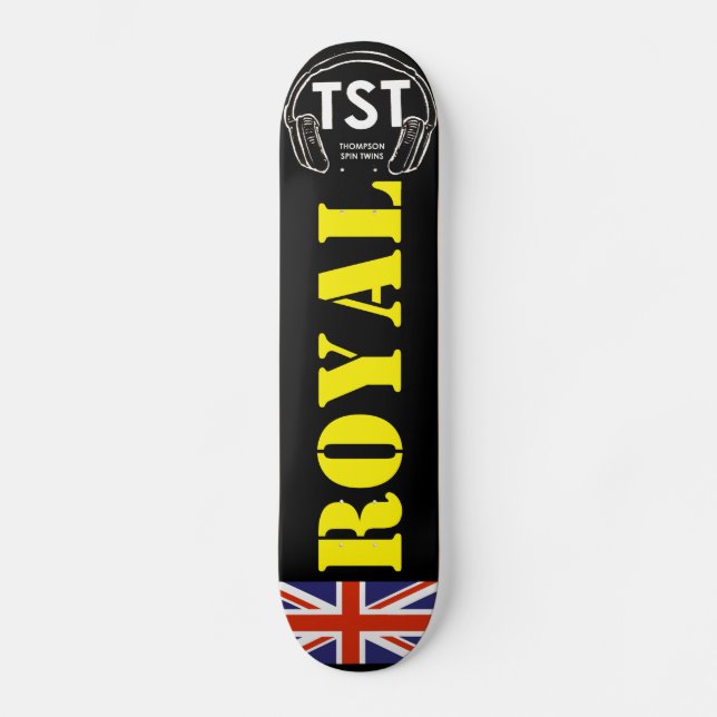 KUNGLIG OFFICIELL UK Skateboard (Framsida)