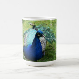 Kunglig Påfågelspower  Kaffemugg