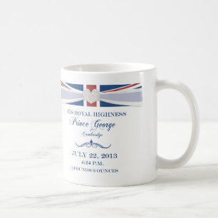 Kunglig Prince George Behandla som ett barn Kaffemugg