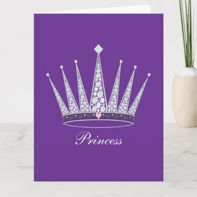 Kunglig prinsessa  kort (Framsida)