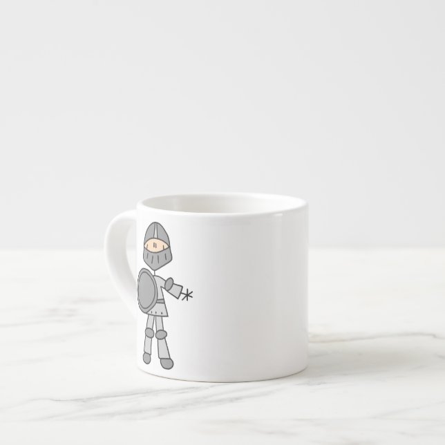 Kunglig riddare espressomugg (Framsida vänster)