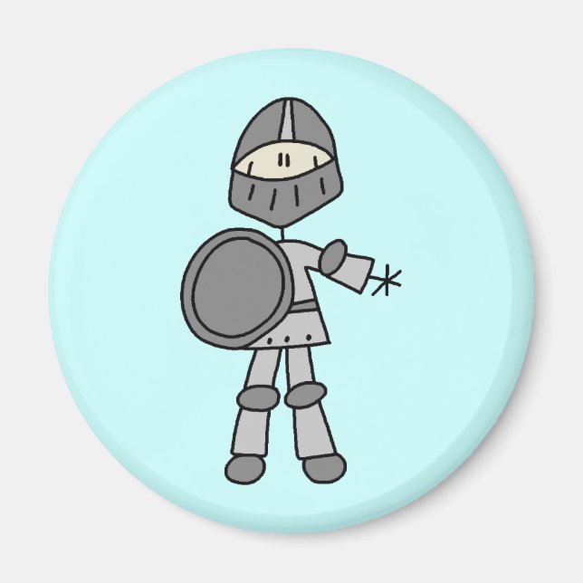 Kunglig riddare magnet (Framsidan)
