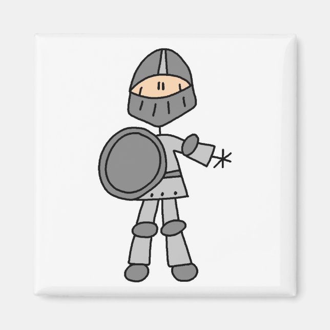 Kunglig riddare magnet (Framsidan)