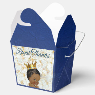 Kunglig royal Blue Gold för afrikan Prince Elegan Presentaskar