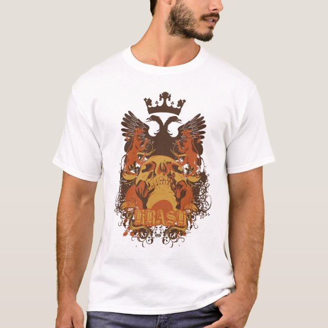 Kunglig skalle t shirt (Framsida)