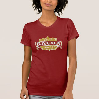 Kunglig skjorta för baconsamhällelogotyp t-shirt