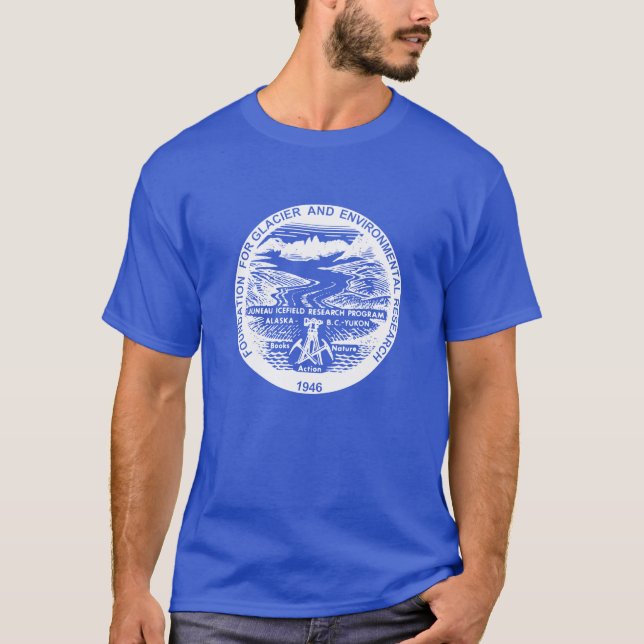 Kunglig skjorta för blått JIRP Tee Shirt (Framsida)