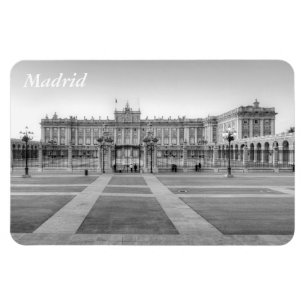Kunglig slott av Madrid Magnet