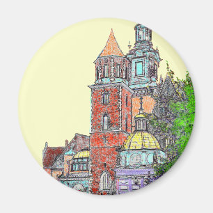 Kunglig slottmagnet magnet