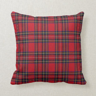 Kunglig Stewart Tartan Kudde