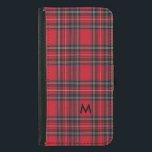 Kunglig Stewart Tartan Plånboksfodral För Samsung Galaxy S5<br><div class="desc">Kunglig Stewart Tartan med fodral för monogram S5.</div>