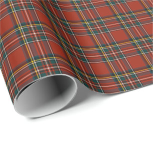 Kunglig Stewart Tartan Presentpapper
