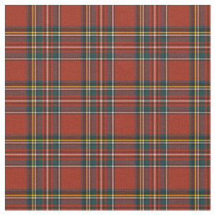 Kunglig Stewart Tartan Tyg