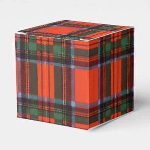 Kunglig tartan för skott för Stewart klanpläd Presentaskar