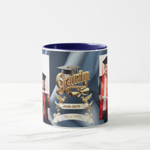 "Kunglig triumf: Elite Gold & Navy 2026 Edition" Mugg